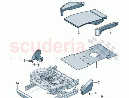 Photo of Seat cover leather Mulliner 3SE 881 374…