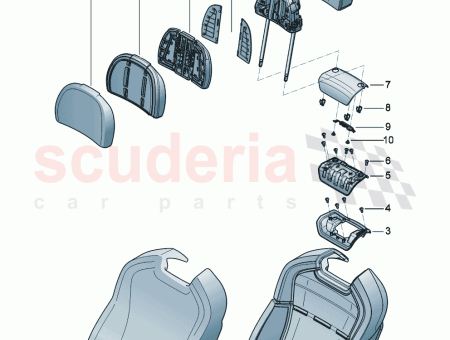 Photo of CUBIERTA DEL RESPALDO 3SE 881 990…