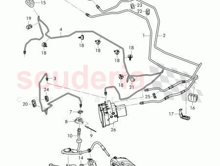 Photo of L NEA DE FRENO DEL SISTEMA HIDR ULICO…