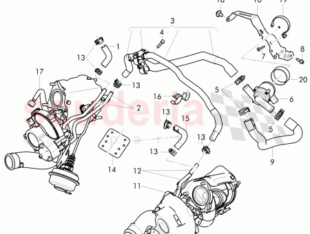 Photo of SOPORTE PARA BOMBA DE AGUA ADICIONAL 4Z7 121…
