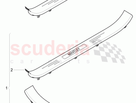 Photo of LIST N DE ENTRADA ILUMINADO 3W8 853 537…