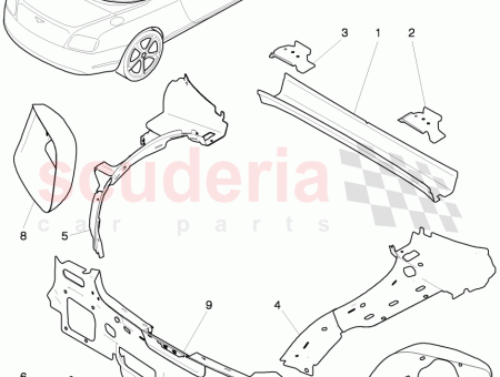 Photo of PLACA DE REPARACI N TABIQUE INFERIOR 3W7 813…