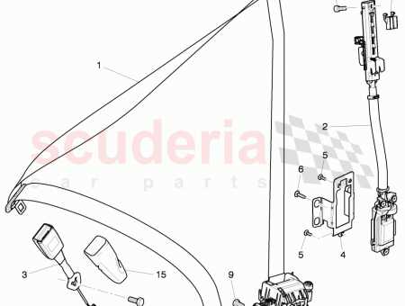 Photo of CINTUR N DE SEGURIDAD DE TRES PUNTOS 3Y1…