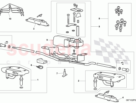 Photo of 1 JUEGO DE PERNOS DE SEGURIDAD CIERRE DEL…