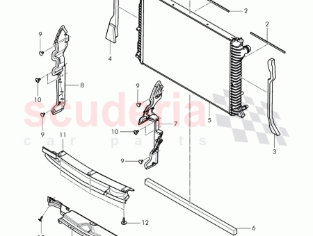 Photo of CONDUCTO DE AIRE RADIADOR DE REFRIGERANTE 3W0 121…