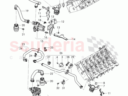 Photo of SOPORTE PARA BOMBA DE AIRE SECUNDARIO 4W0 131…