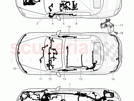 Photo of ARN S DE CABLEADO DEL BASTIDOR DEL ASIENTO…
