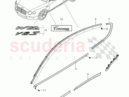 Photo of LIST N EMBELLECEDOR PARA CINTURA 3W8 853 767…