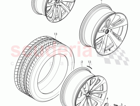 Photo of Wheel bolt anti theft with adapter Contains Wheel…