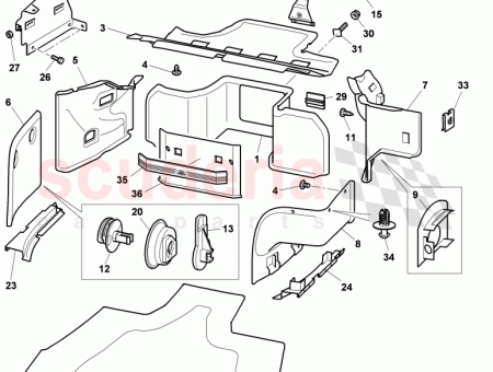 Photo of PANEL DE CUBIERTA SUBWOOFER…