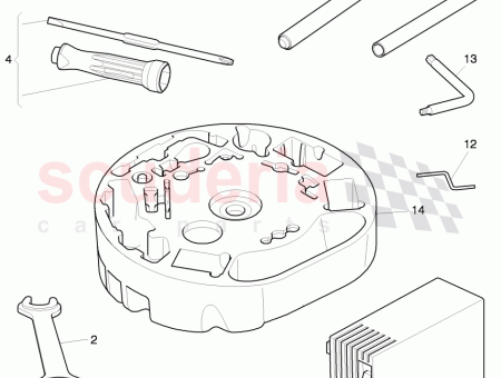 Photo of CAJA DE HERRAMIENTAS MOLDEADA NO INCLUYE 3W0 012…