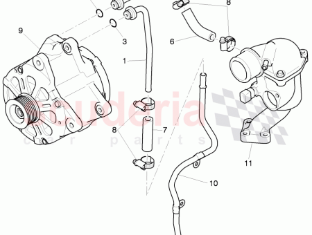Photo of TUBO DE REFRIGERACI N ALTERNADOR TRIF SICO REFRIGERADO…