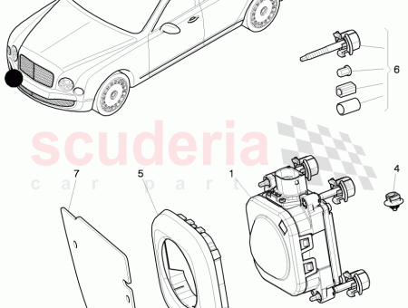 Photo of EMBELLECEDOR PARA SENSOR DE RADAR…