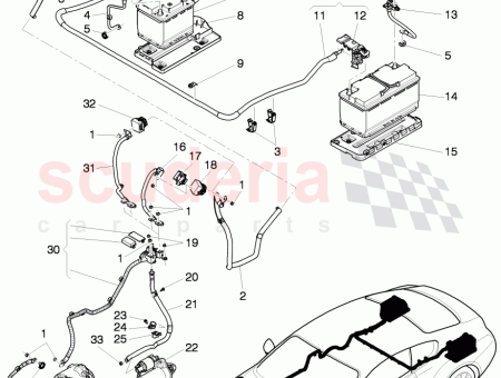 Photo of JUEGO DE CABLEADO PARA BATER A D 26…