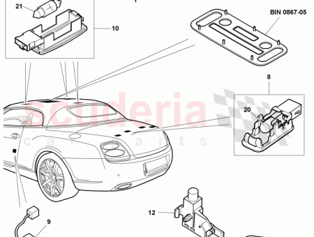 Photo of UNIDAD DE INTERRUPTOR M DULO DE TECHO D…