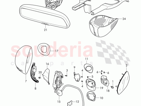 Photo of CARCASA DEL ESPEJO RETROVISOR 3Y0 857 537…