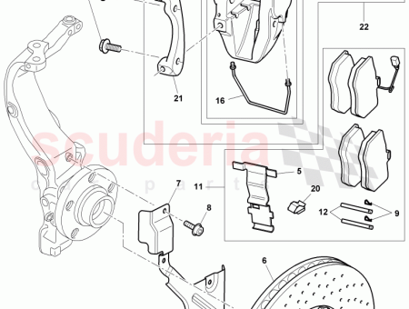 Photo of PINZA SIN PASTILLAS DE FRENO 3W0 698 480…