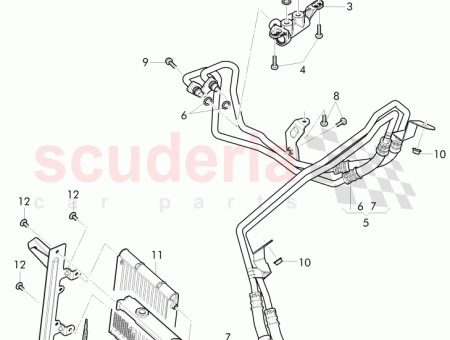 Photo of TUBO DE ACEITE PARA DIFERENCIAL DEL EJE DELANTERO…