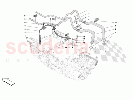 Photo of FRONT RUBBER PIPE ON GEARBOX…