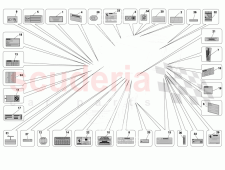 Photo of 50S ENGINE MAP LABEL VECI LABEL…