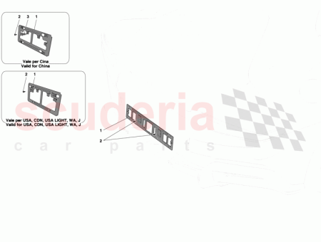 Photo of SOPORTE DE LA MATR CULA TRASERA…