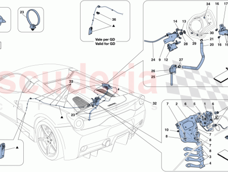 Photo of CERRADURA DE LA TAPA DEL COMPARTIMENTO DEL MOTOR…