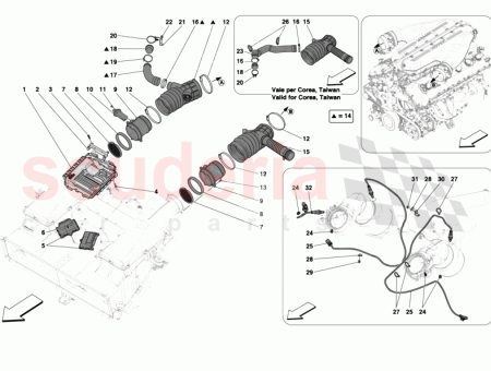 Photo of COMPL UNI N MANGUERA ENTRADA AIRE DCHA…