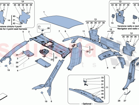 Photo of PARABRISAS TRASERO TRAVESA O SUPERIOR…