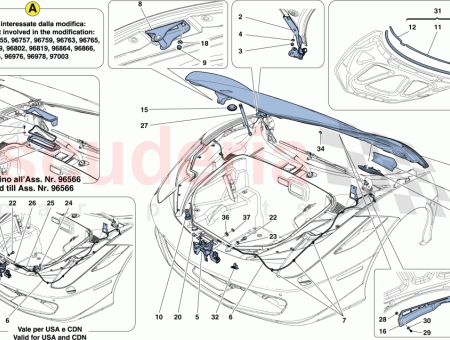 Photo of SELLO EN LA SUBESTRUCTURA DE LA TAPA DELANTERA…