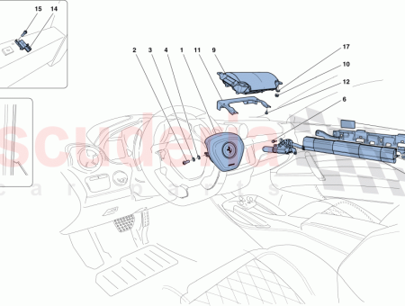 Photo of SOPORTE DEL AIRBAG LATERAL IZQUIERDO…