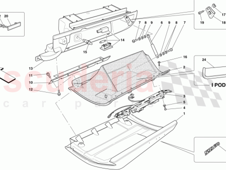 Photo of RESPALDO DE LA PUERTA DE LA GUANTERA…