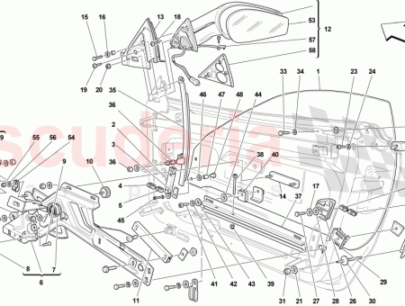Photo of COMPLETO LH UNIDAD DE VENTANA EL CTRICA…