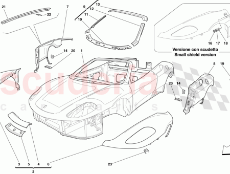 Photo of CONJUNTO DE GUARDABARROS DELANTERO COMPLETO…