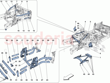 Photo of TIRANTE DIAGONAL LATERAL IZQUIERDO DEL COMPARTIMENTO DEL MOTOR…