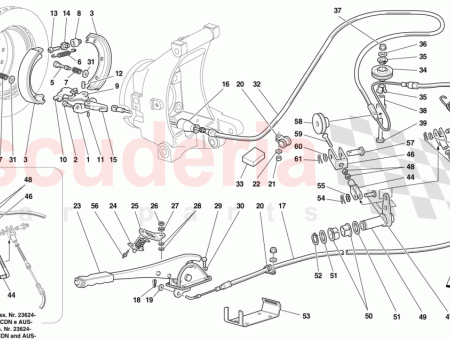 Photo of CABLE DE MANDO DEL FRENO DE MANO DELANTERO…