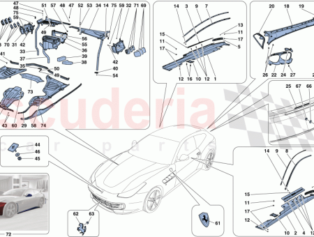 Photo of TAPA CENTRAL COMPLETA DEL COMPARTIMENTO DEL MOTOR…