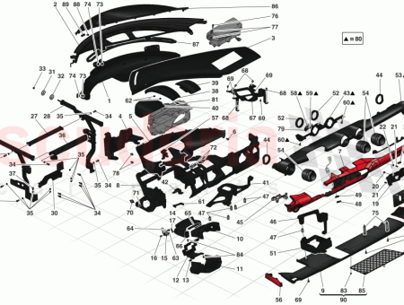 Photo of PIEZA TRANSVERSAL DE MONTAJE DEL CONDUCTO DE VENTILACI…