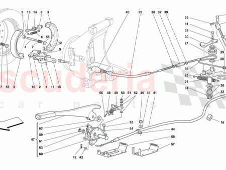 Photo of CABLE DE CONTROL DEL FRENO DE MANO…