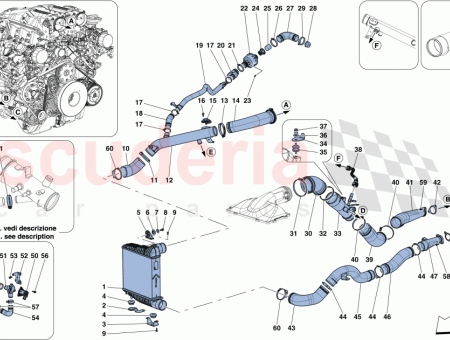 Photo of MANGUERA DE DESCONEXI N DEL INTERCOOLER DEL LADO…