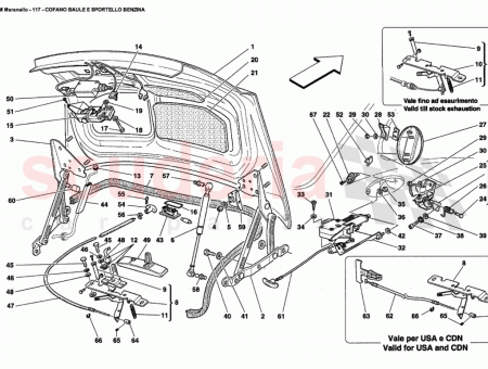 Photo of BISAGRA DEL CAP DEL MALETERO IZQUIERDA ALUMINIO…