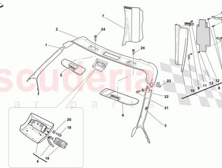 Photo of EMBELLECEDOR SUPERIOR DEL PARABRISAS…