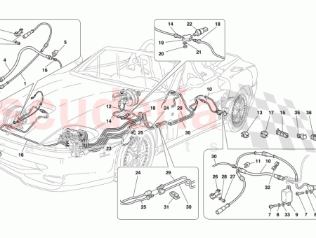Photo of TUBO DE FRENO DE LA JUNTA TRASERA AL…
