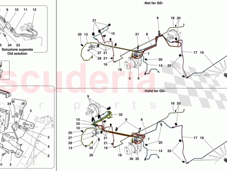 Photo of TUBO DE FRENO DEL CORTAFUEGOS AL TUBO DE…