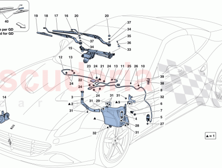 Photo of BRAZO DEL LIMPIAPARABRISAS DEL LADO DEL CONDUCTOR…