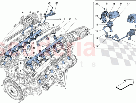 Photo of TUBO DE COMBUSTIBLE DELANTERO DERECHO COMPLETO…