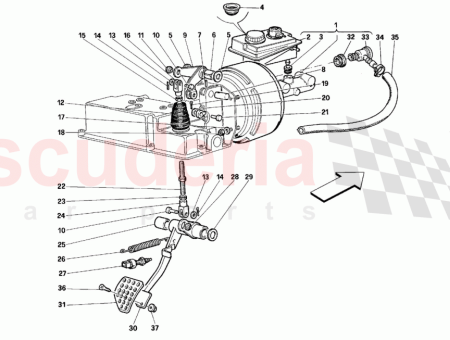 Photo of PLACA PERFORADA DEL PEDAL DE FRENO…