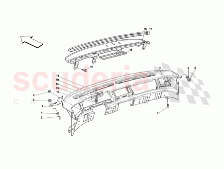 Photo of SOPORTE DE FIJACI N INFERIOR DEL SALPICADERO…