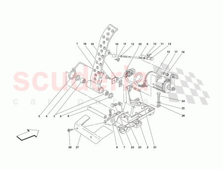 Photo of CUBIERTA DEL PEDAL DEL ACELERADOR…