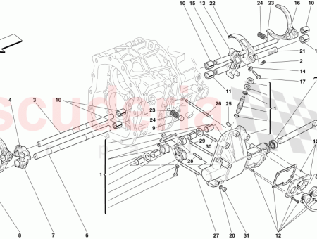 Photo of HORQUILLA DE LA VARILLA DE MANDO DE LA…