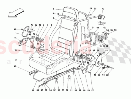 Photo of ASIENTO LATERAL DERECHO COMPLETO CON GU AS…